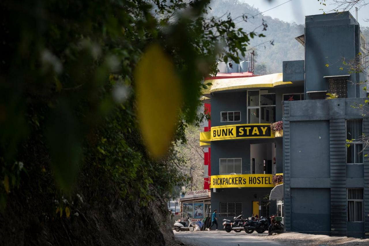 Bunkstay Coworking Hostel & Glamping Rishīkesh Exterior foto